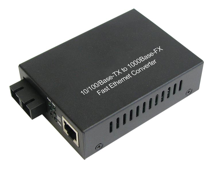 Convertisseur de médias Platine Réseaux Optiques® Ethernet 10 / 100Mpbs